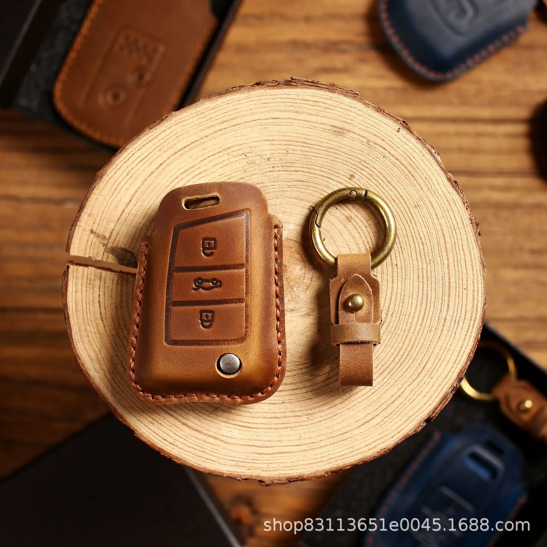 Premium Car Key Case Cover - Sleek and Durable Auto Accessory