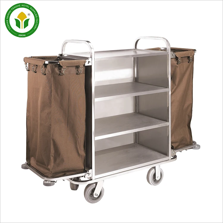 small / compact housekeeping cleaning trolley janitor bag - AliExpress