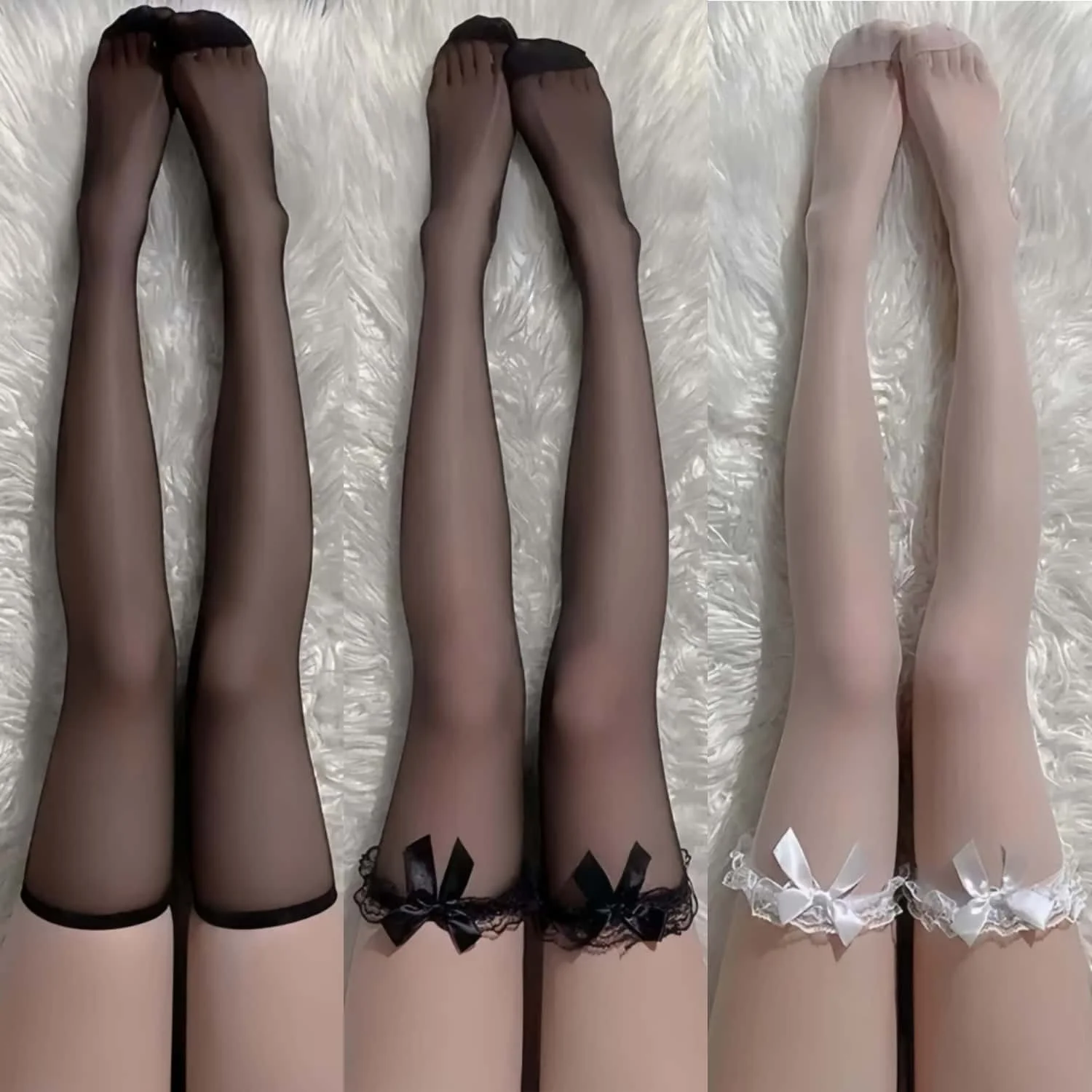 Iso läjä uusia thigh high sukkia >.<