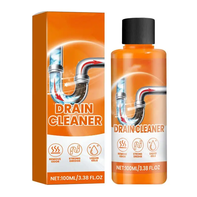 DrainCleanerHairClogRemover100MLDrainCleanerAndOpenerDissolveHairFromClogged