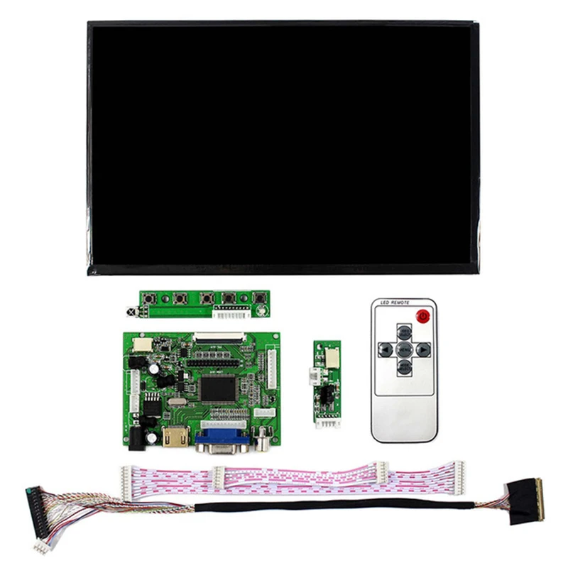 Polegada B101uan02.1 Ips 1920x1200 Display Lcd com Vga Hdmi Lcd Controlador Driver Board B101uan02 Tela Painel Lvds 50pin Novo 10.1 - Imagem 2