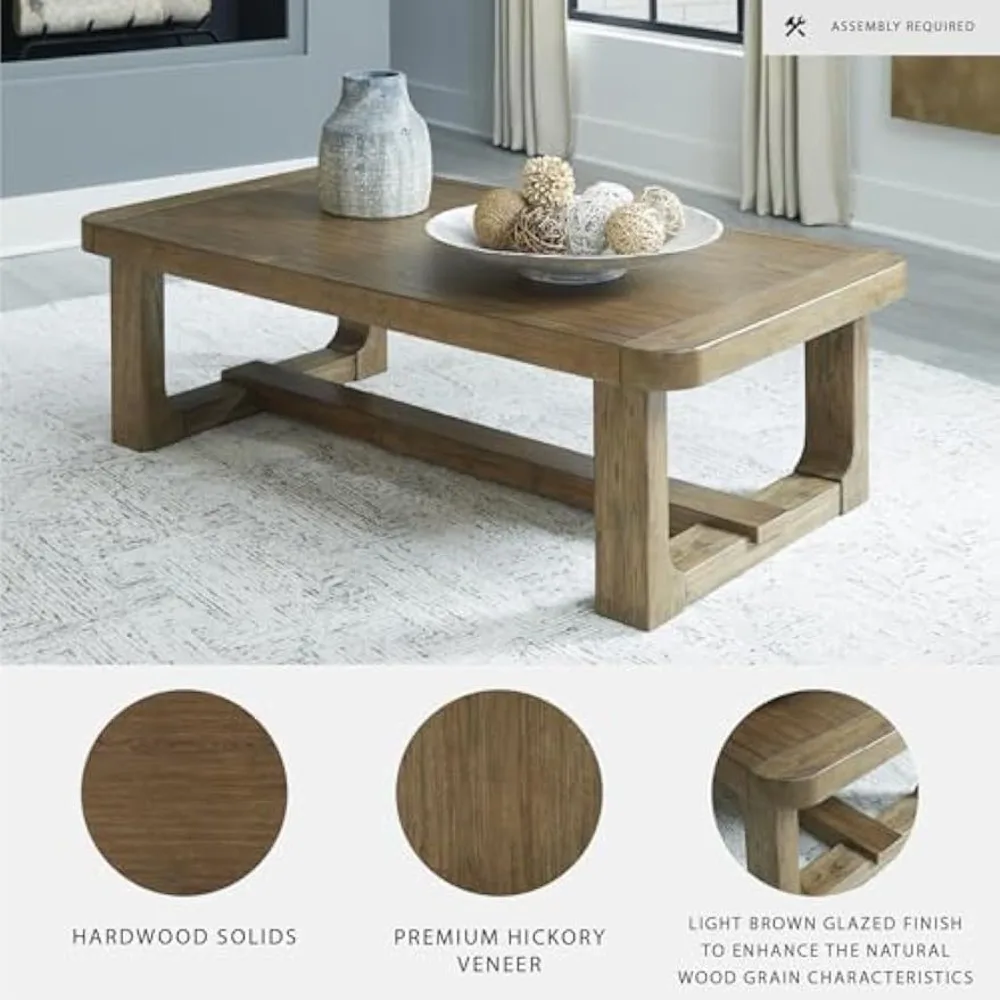 Traditional Farmhouse Coffee Table 4