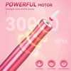 Electric Nail Drill 30000RPM with LED Light Manicure Machine Charging Nail File Polishing Nail Drill Pedicure Tools 4