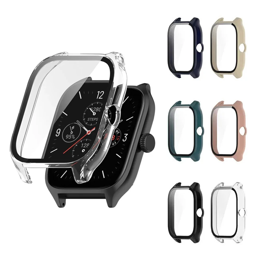 

PC Plastic Case For Amazfit GTS 4 Mini Smart Watch Full Cover Screen Protector Film For Xiaomi Huami Amazfit GTS 4 Case Bumper