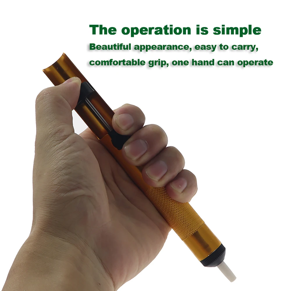 Desoldering Pumps Aluminium Metal Desoldering Suction Pump Soldering Sucker Pen Vacuum Removal Tool Iron Desolder
