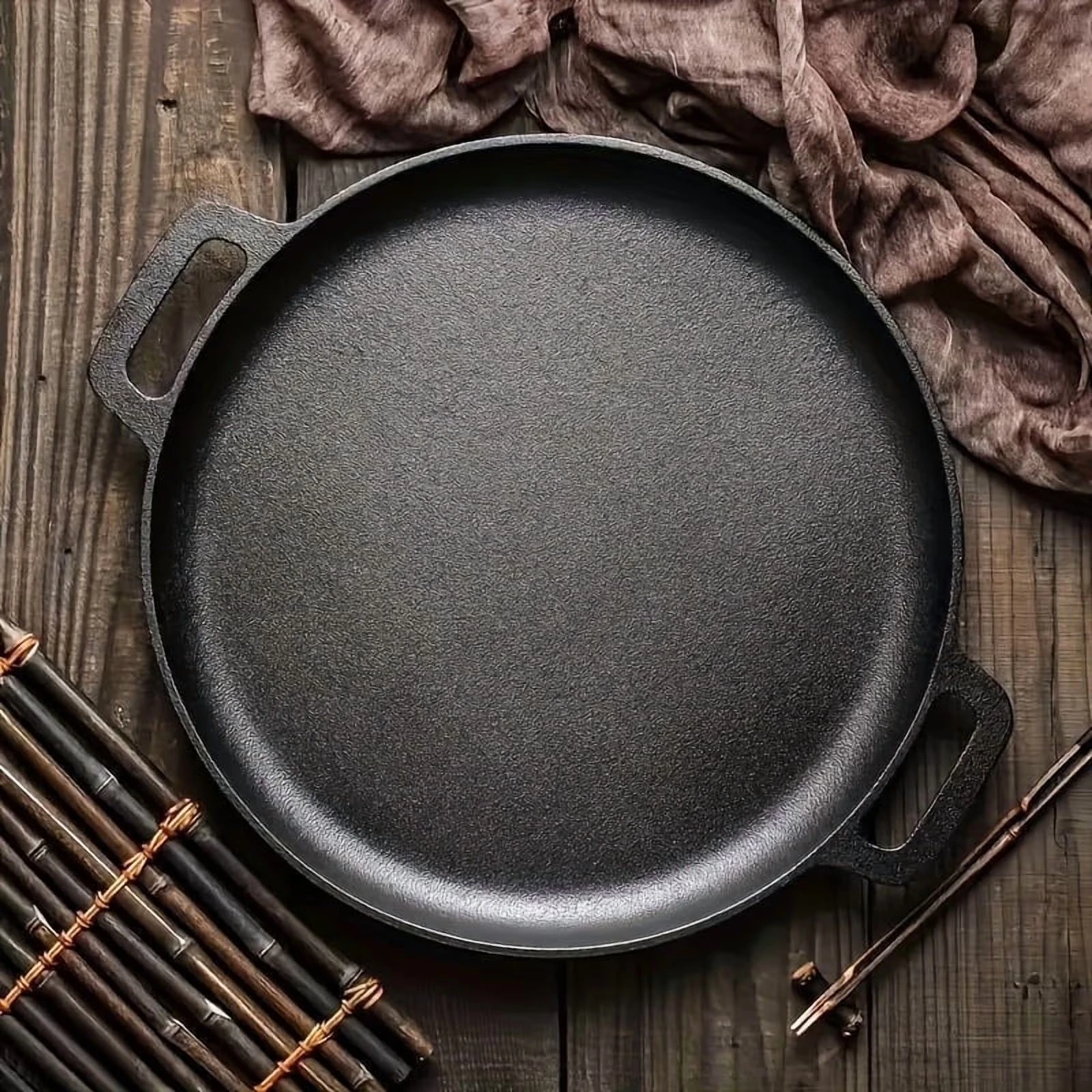 Multifunction Cast Iron Skillet 1