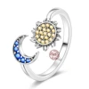 Bagues en argent Sterling 2025 originales pour femmes, couronne à nœud papillon, cœur d'amour, mauvais œil, bijoux d'anniversaire, cadeau d'anniversaire, 925