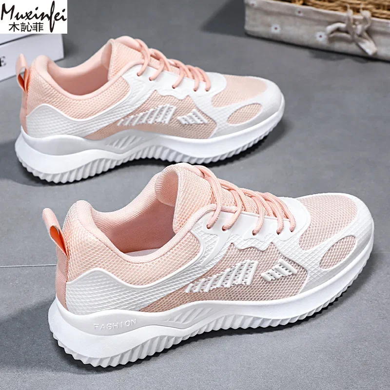 Zapatos Deportivos Ortopédicos Para Mujer, Con Plataforma, Elegantes Y Suaves, Antideslizantes, Ligeros, Para Correr En Carretera, Impermeables, Planas, Para Adolescentes, Niñas, Zapatos De Verano