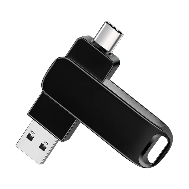 Pen Drive 64GB OTG Type C USB 2.0 Flash Drive External Memory Stick for
