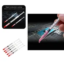 

5Pcs Heatsink Plaster Convenient Stable Heat-resistant for CPU Thermal Compound Thermal Paste