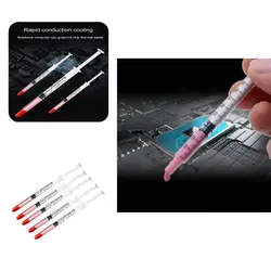 Plâtre dissipateur thermique pratique, Stable, résistant à la chaleur pour CPU pâte thermique composée, 5 pièces 