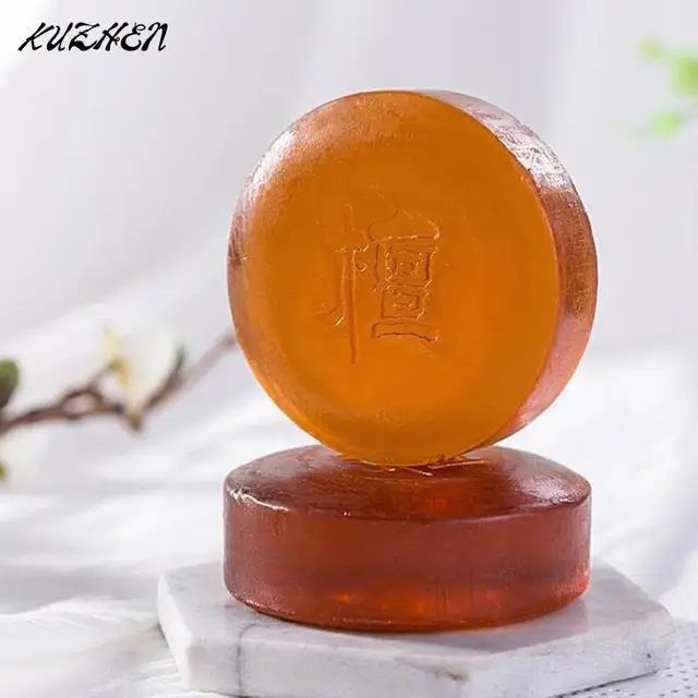 Natural Sandalwood Essential Oil Soap Effective Herb Promote Sleep Essential Oil Facial Oil Control Cleansing Soap