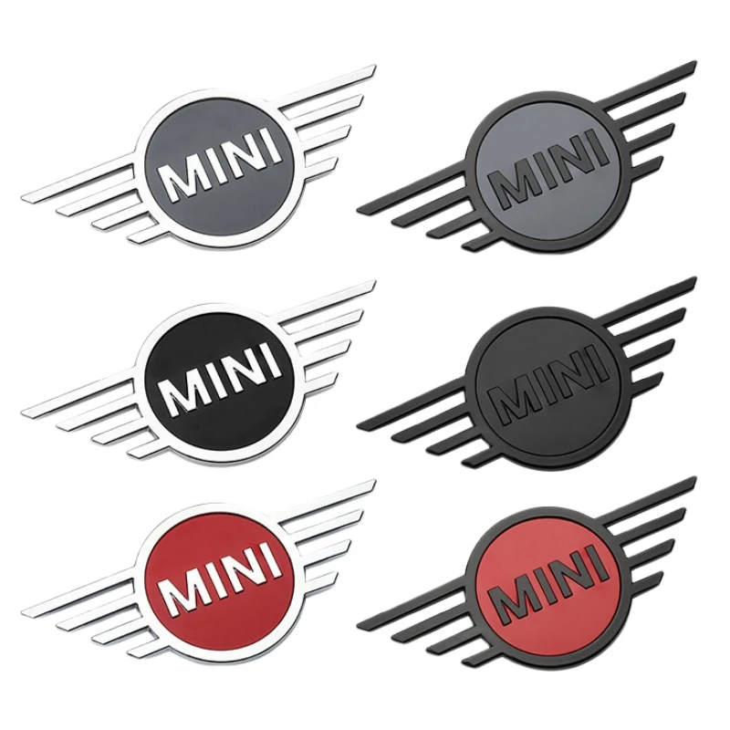 

ABS Car Front Emblem Rear Trunk Badge Decorative Sticker for Mini Cooper Countryman F54 F55 F56 F57 F60 2010-2022 Accessories