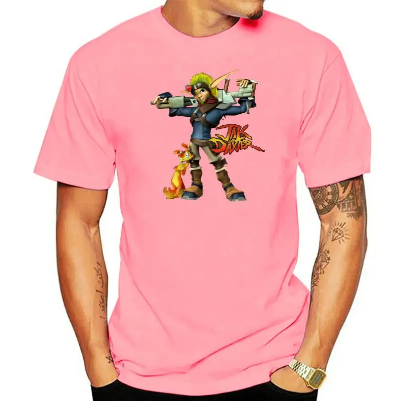 Maglietta Da Uomo Jak E Daxter Maglietta Unisex Stampata T-Shirt T-Shirt Top