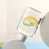 360ML Creative Flat Water Bottle Plastic Travel Bicycle Drinking Juice Reusable Portable Bottles BPA Free Sports Drink Bottle 5