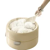 New Suction Cup Rice Spoon Can Stand Up and Not Stick To Rice Rice Making and Rice Serving Heat-resistant Standing Rice Spoon 5