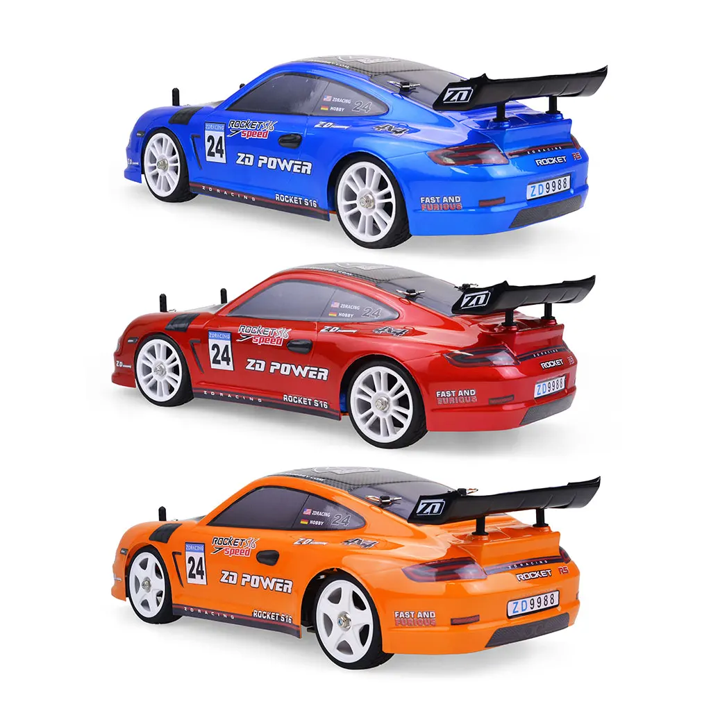 ZD Racing 9047 1/16 Scale 2.4GHz 45km/H 4WD ROCKET S16 Tourning Car RTR Outdoor Toys 2