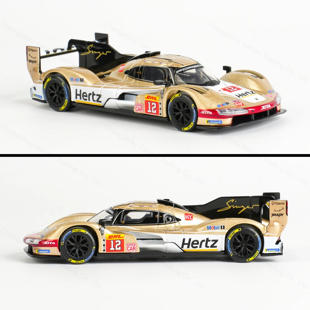 Bburago 1:43 Die-Cast Collectible Racing Car with Acrylic Display Box