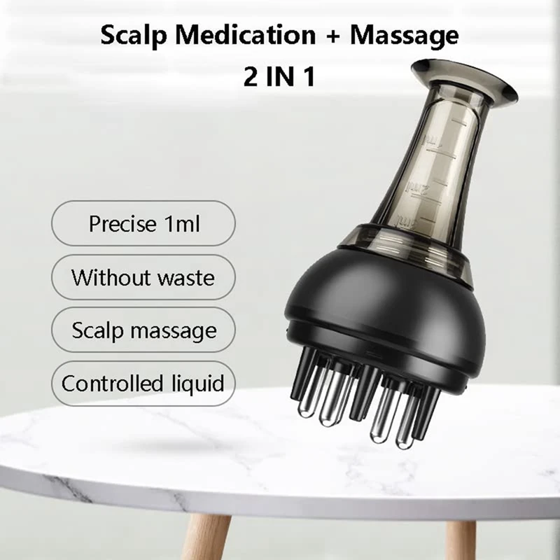 Scalp Medicine Liquid Applicator Scalp Applicator Massaging Comb For Hair Treatment Growth Easy Install