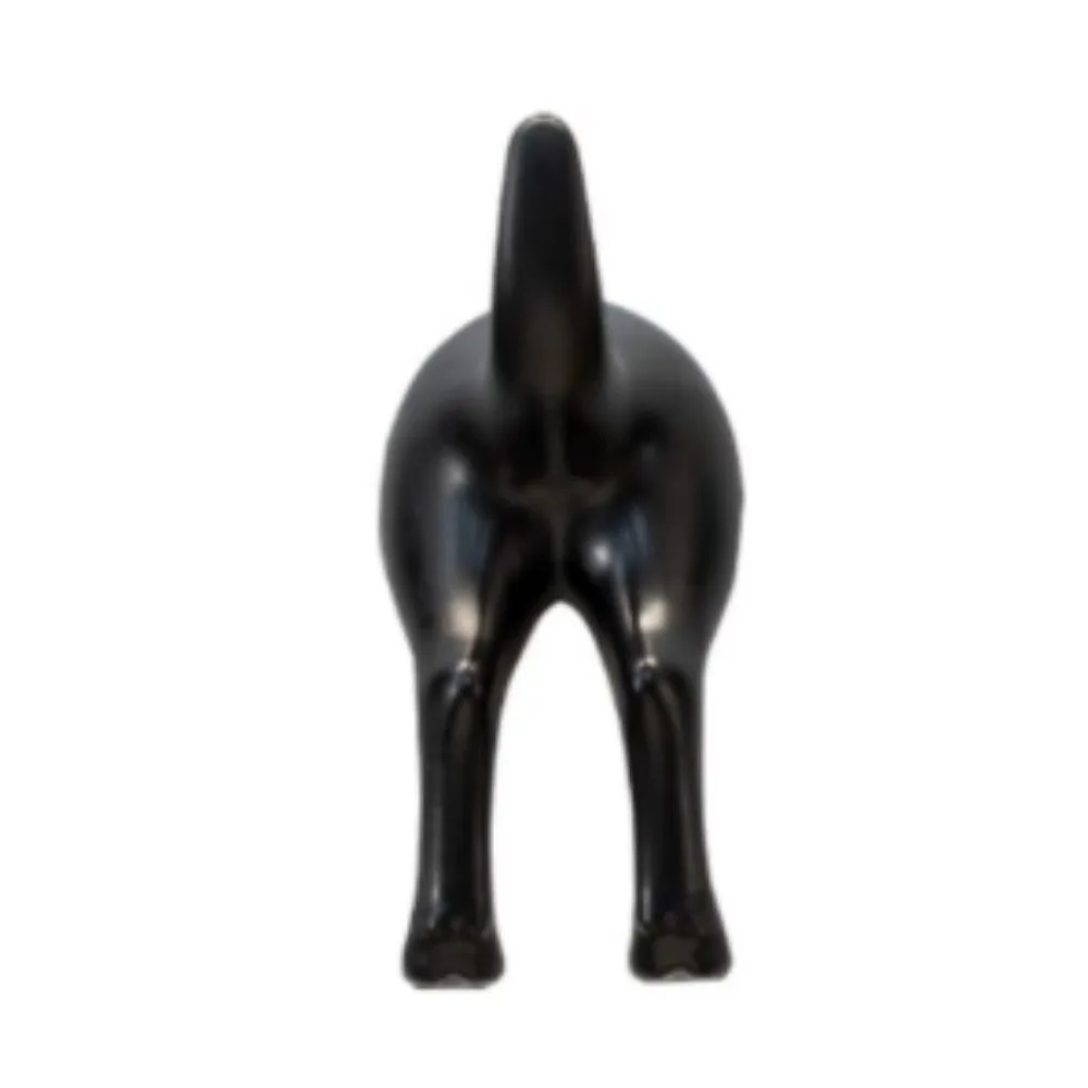 Dog Tail Hooks Hat Coat Key Wall Mounted Hanger Sticker Decoration Creative Tail Kitchen Small Hook Wall Hanging Hole Punching 4