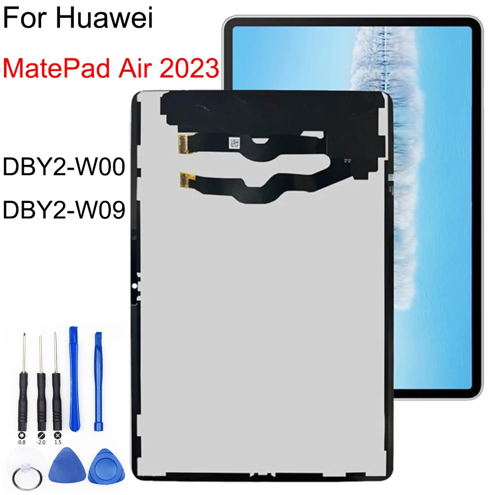 Display Lcd Touch Screen Digitizer Montagem de Vidro Peças de Reparo Huawei Matepad Air 2023 11.5 Dby2-w00 Dby2-w09 Novo