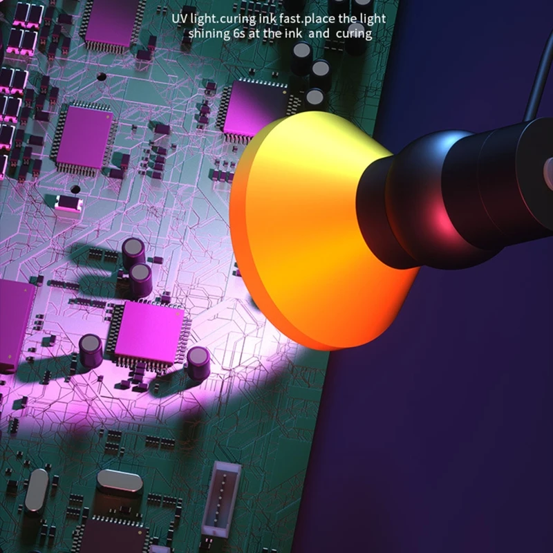 Professional 10W UV Curing Lamp uv curing lamp USB LED Purple Light Plug & Play For Phone Circuit Board Repairing