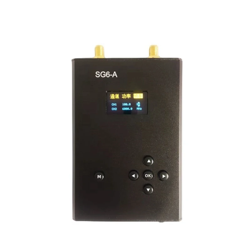 

1 Piece Signal Generator Analog Waveform Power Amplification Signal Source Handheld Frequency Sweeper EU Plug