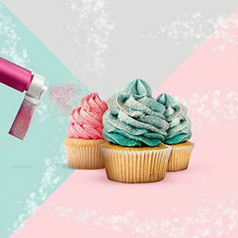 6 Colors Cake Spray Gun Manual Decorating Spraying Coloring Baking  Decoration Cupcakes Desserts Kitchen Pastry Cake Tools - AliExpress