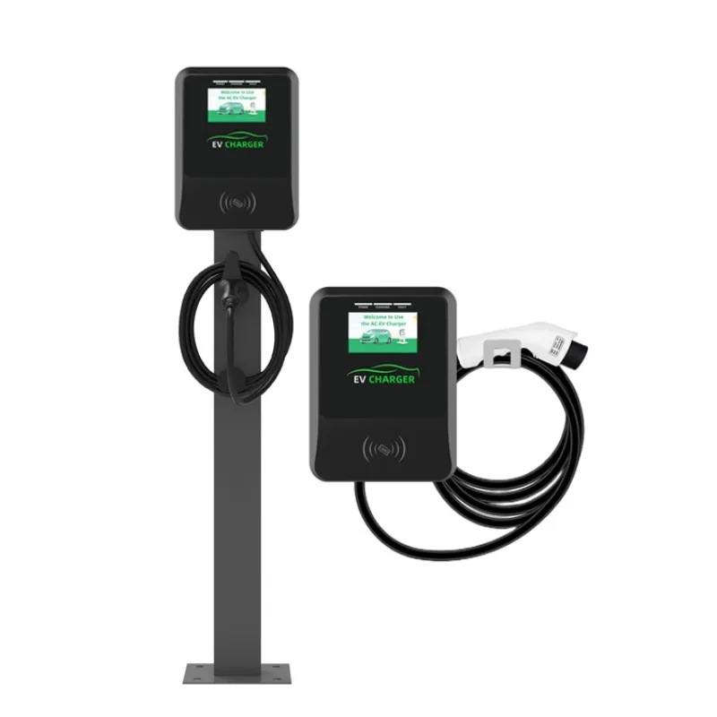 

New AC 7KW 11KW 22KW Dynamic Load Balancing Fast Charging Station 32A OCPP Wall Mount EV Charger