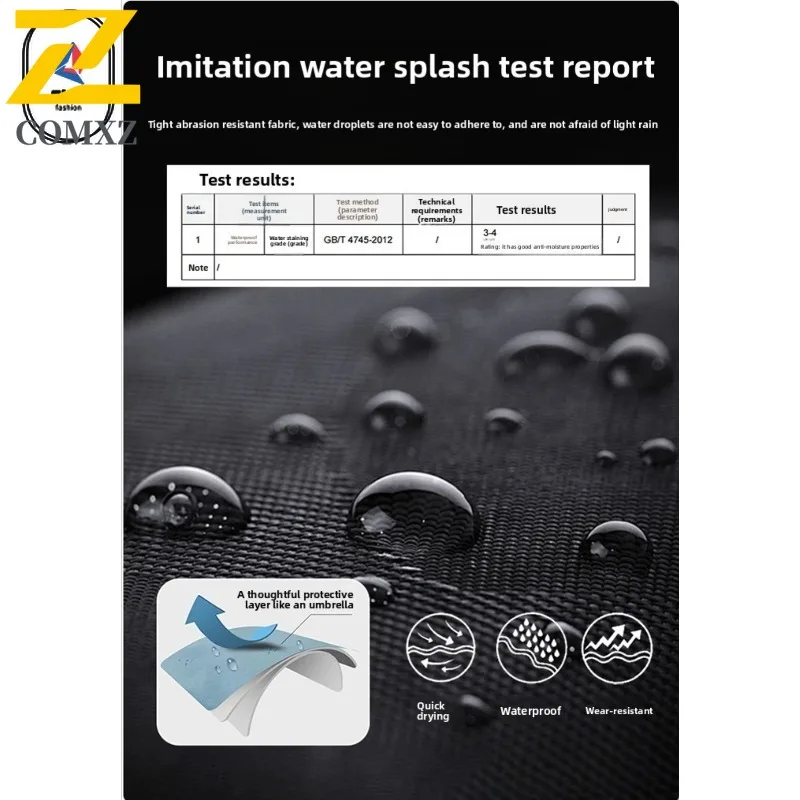 EIAO ​Men Softshell Hiking Pants Spring Summer Waterproof Anti-Wrinkle Mountain Style Outdoor Fishing Windproof Casual Trousers​