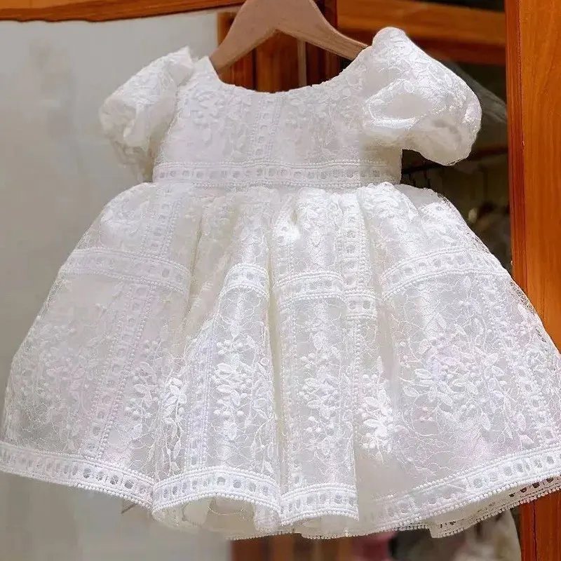 FYMNSI Vestito In Velluto Per Bambina: Abito Da Principessa Con Fiocco, Maniche Lunghe, Per Natale E Feste, Taglie 9-12 Mesi A 3-4 Anni