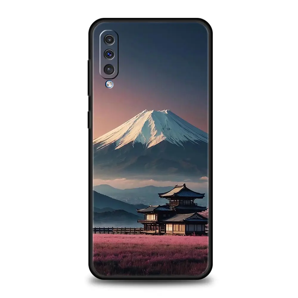 Japan Mount Fuji Cherry Blossom Phone Case Cover