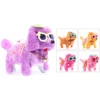 Electric Cute Plush Dog Light LED Eyes Walking Barking Puppy Kids Toy Gift Plush Toy 1
