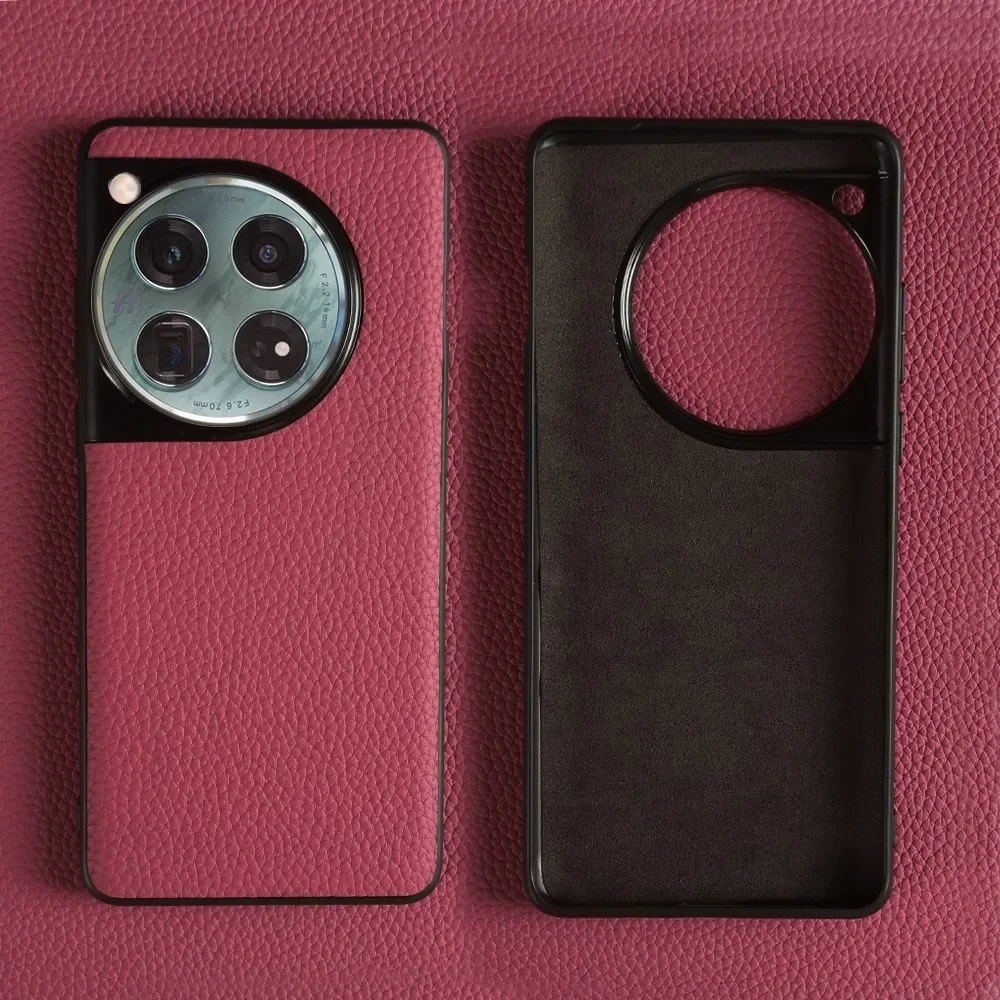 Premium Genuine Leather Handmade Phone Case - Elegant Back Cover