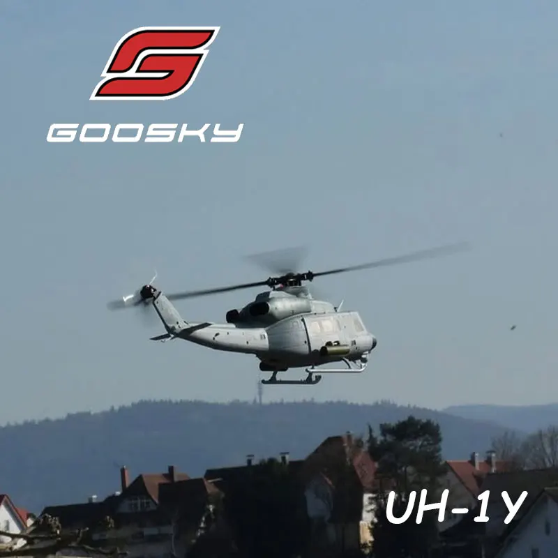 NEW GOOSKY E2 RCヘリコプター 1:35 UH-1Yスケール 2.4G 6CH