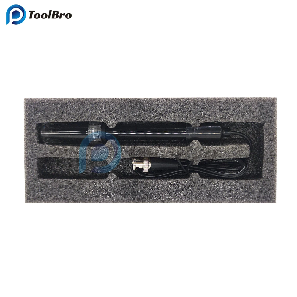 PH Electrode Sensor Probe Factory Industry Experiment Laboratory Pool Water Analyzer PH Meter Tester PH Probe BNC Connector 6
