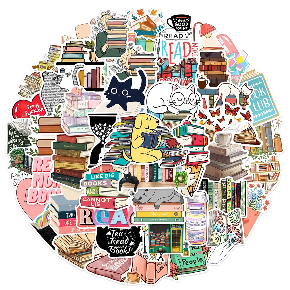 Diary Stickers 10/30/50PCS Aesthetic DIY Scrapbook Notebook Phone Laptop Luggage Stationery Graffiti Sticker Toys