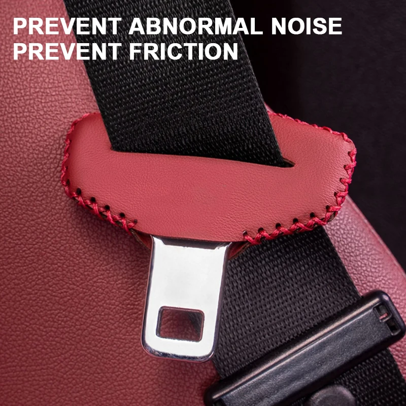 Leather Car Seat Belt Clip Extender Safety Seatbelt Lock Buckle Plug Cover Thick Insert Socket Extender Safety Buckle seat belt extender,seat belt clip,seat belt extender kit,seat belt lock,car seat belt accessory