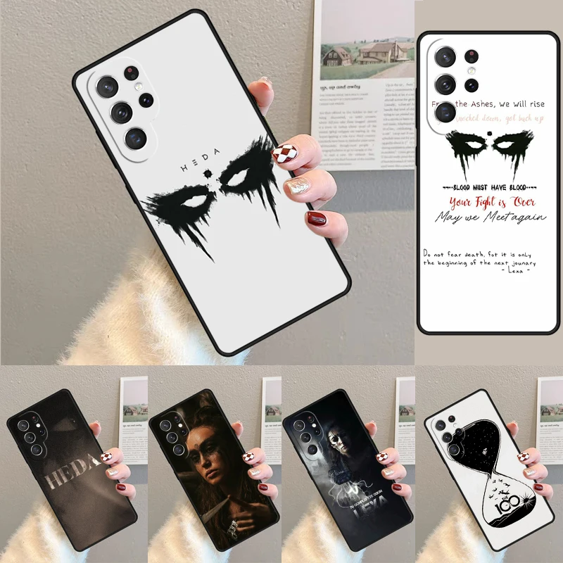 Чехол для телефона Samsung Galaxy S24 Ultra S21 S22 S8 S9 S10E Note 10 20 Plus FE S23 Lexa Heda EYE 100