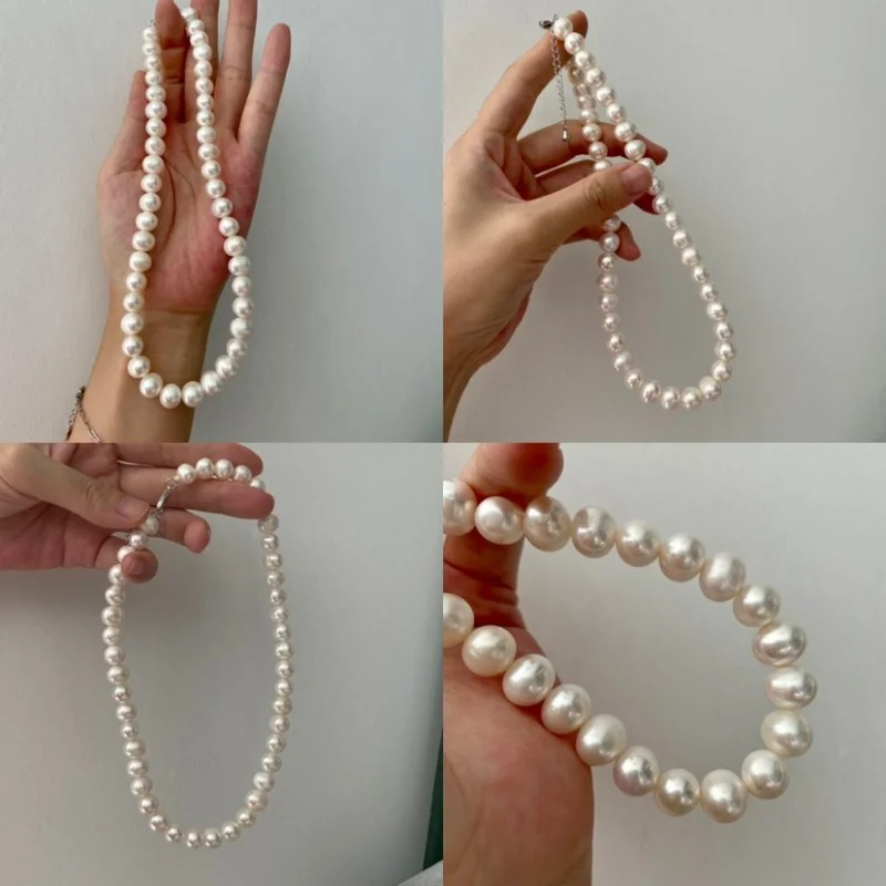 

9-10mm Natural Freshwater Pearl Necklace