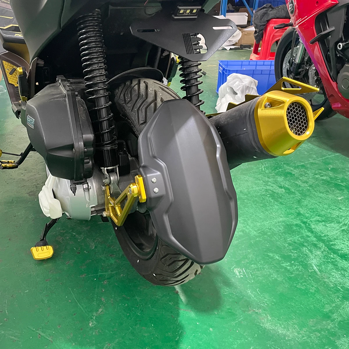 SemspeedホンダPCX125 pcx 160 2021-2022リアホイールフェンダー