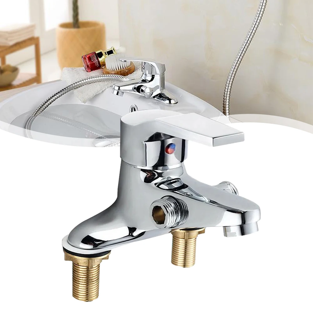 

Bathroom Basin Faucet Toilet Water Wash Basin Tap Cold Hot Water Mixing Bathroom Toilet Deck Mounted Basin Tap Accessories