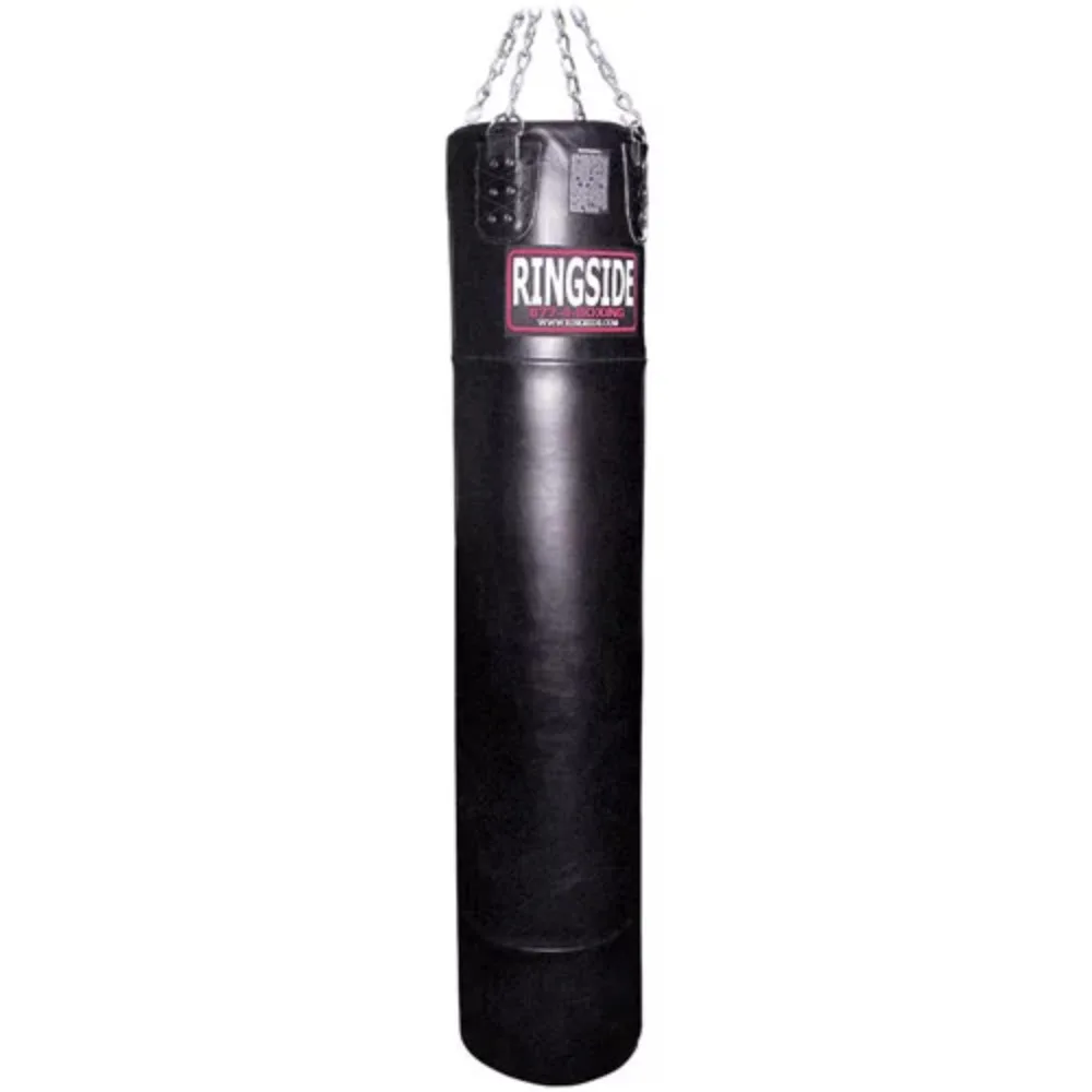 

100 Lb. Leather Muay Thai Heavy Bag Boxing Punching Bag Freight Free Equipment Fitness Body Building Sports Entertainment