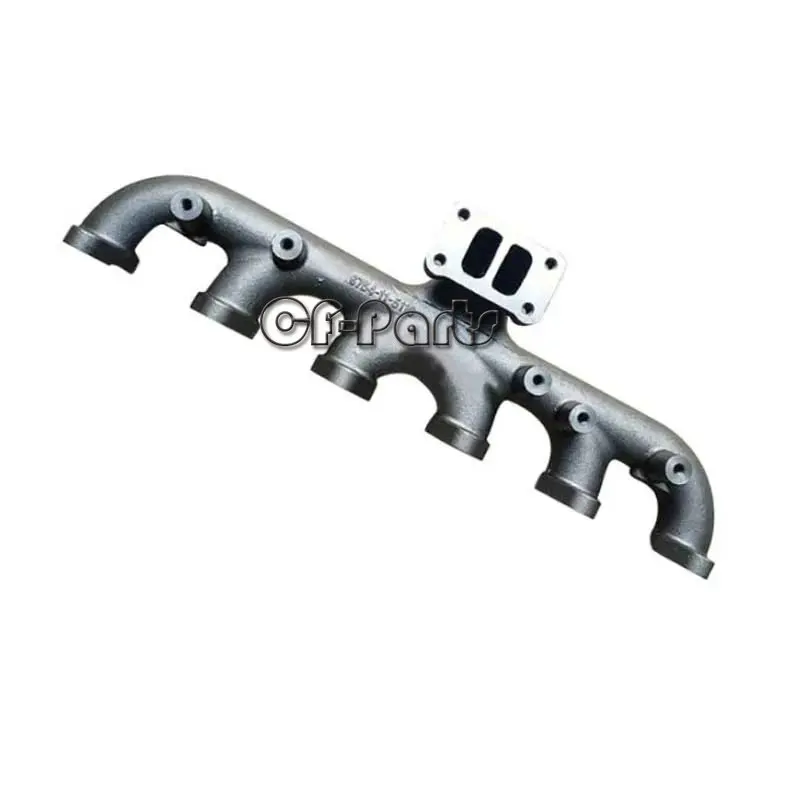 

Fits Komatsu 6D107 engine exhaust manifold 6754-11-5110 3974548 3901919