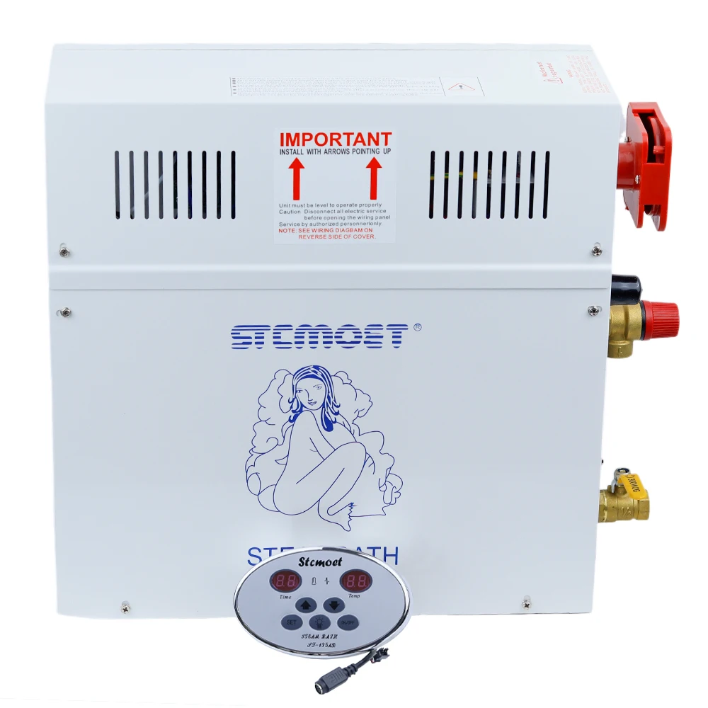 3/4.5/6/9KW 220/380V Steam Generator For Sauna Room Bath Shower Power Home Heate