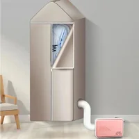 110V 220V 600W Portable Electric Clothes Dryer Mite Removal Multifunctional Warm Wind Heater Warm Blanket Drying Shoes Pet Hair 1