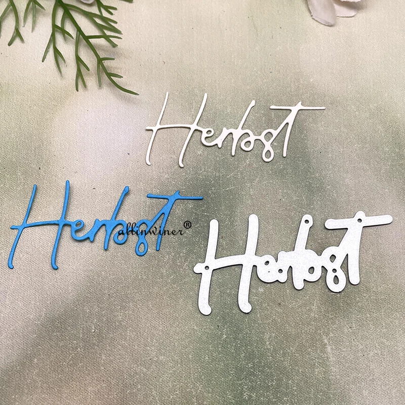 

New Letter decoration Metal Cutting Dies for DIY Scrapbooking Album Paper Cards Decorative Crafts Embossing Die Cuts