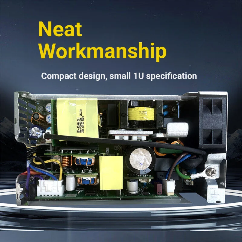 DELTA FLEX 전원 공급 장치 소형 1U 정격 350W 브론즈 인증 서버 전원 공급 장치 미니 섀시 데스크탑 컴퓨터 전원 공급 장치