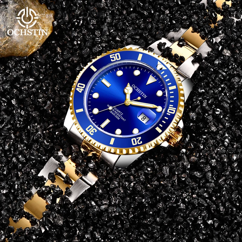 Ochstin New 2024 Original Series Personalized Trend Multi functional Quartz Movement Waterproof Watch Men's Quartz Watch
