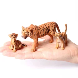 Jungle Wild Tiger Figurine - Children's Toy and Gift (Tige Set)